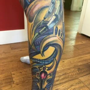 sam_portfolio09 Tattoo on Leg