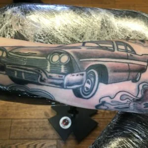 sam_portfolio10 Tattoo on Arm Machine