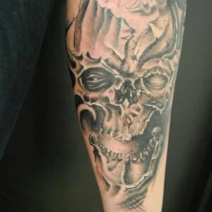 sam_portfolio22 Skull Tattoo