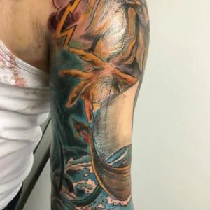 sam_portfolio23 Ship Tattoo in The Sea